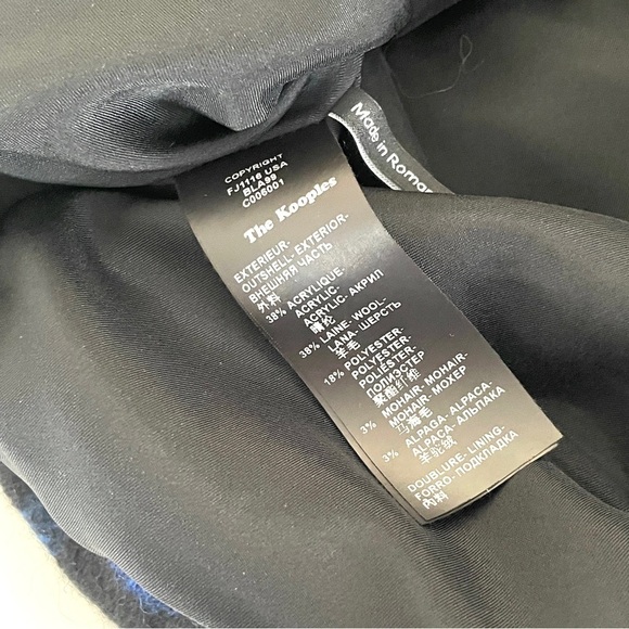 The Kooples Wool Mohair Plaid Mini Skirt - Picture 5 of 6